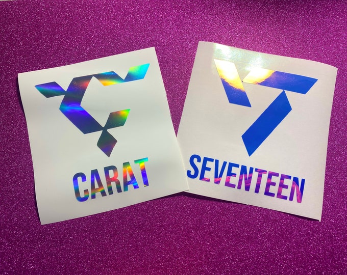 Seventeen / Carat 2022 Logo Decals