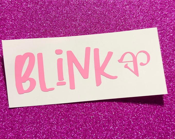 Blackpink Logo Lightstick Decals