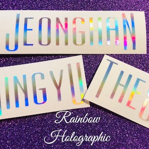 Seventeen Lightstick Decals