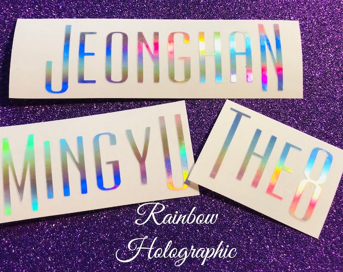 Seventeen Lightstick Decals