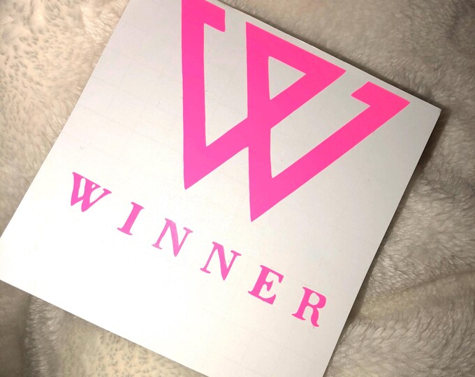 Winner Logo Decal