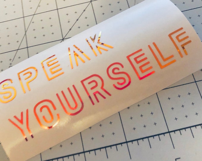 BTS Speak Yourself Decal