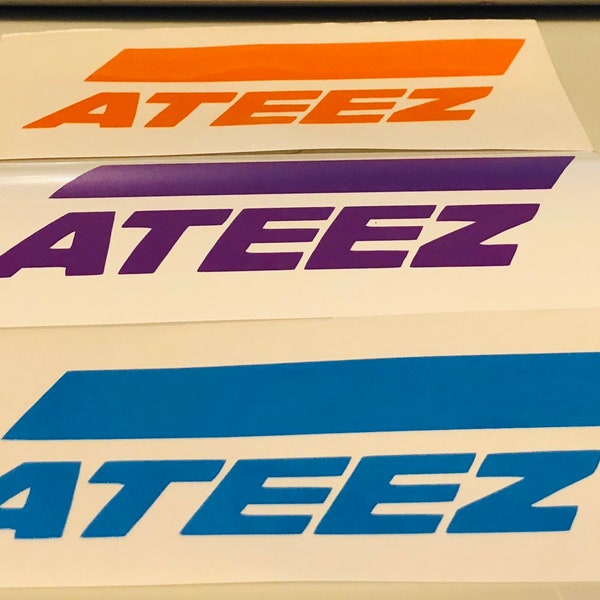 Ateez Logo Decal