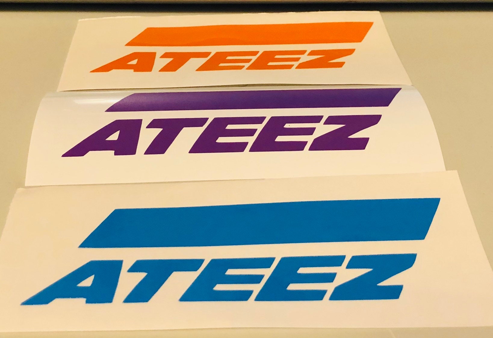 ATEEZ - OrangeLogo Sticker for Sale by Happisprout