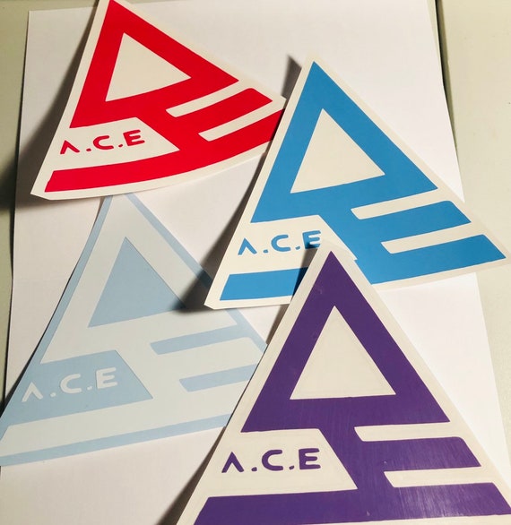 ACE Logo Decal Etsy