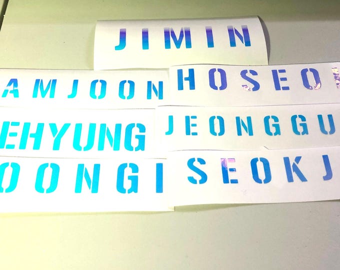 BTS Army Bomb Stickers
