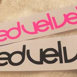Red Velvet Logo Decal