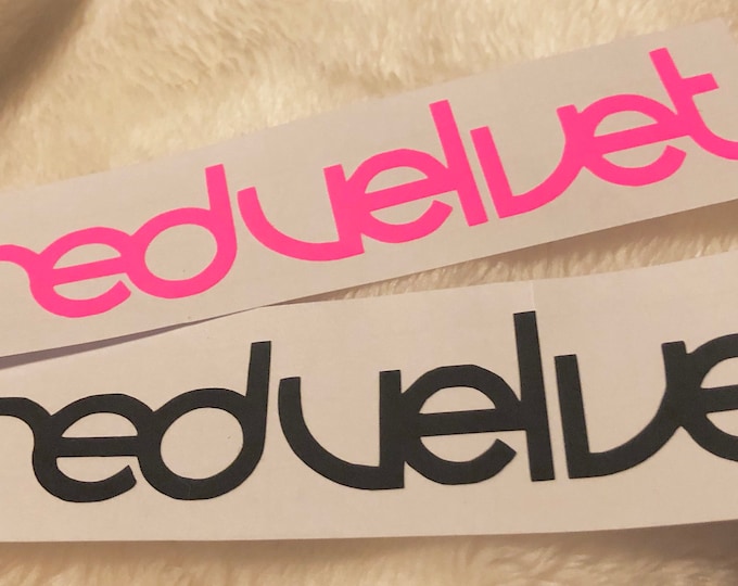 Red Velvet Logo Decal