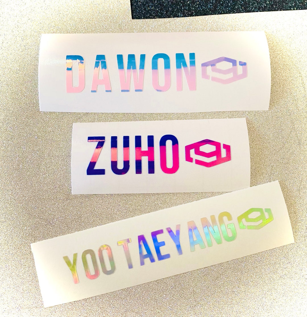 SF9 Lightstick Decals - Etsy