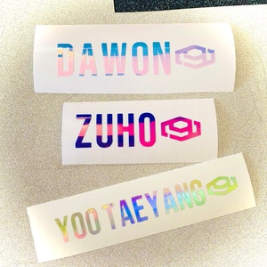 SF9 Lightstick Decals