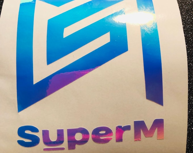 Super M Logo Decal