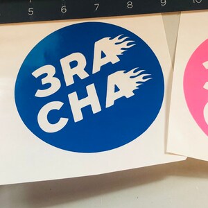 3RACHA Logo Decal - Etsy