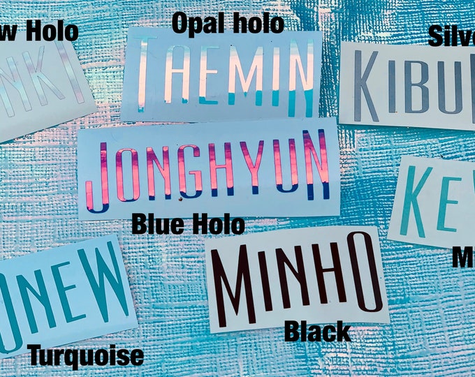 SHINee Lightstick Decals