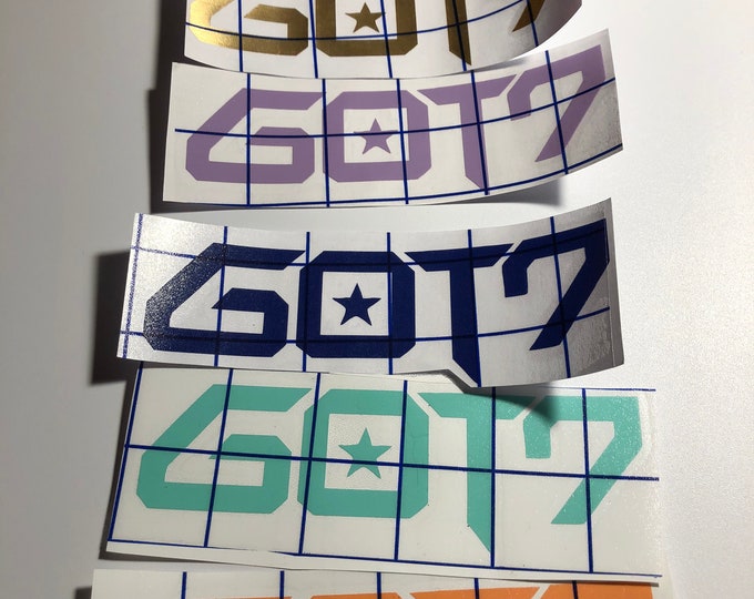 Got7 Logo Decal - Written