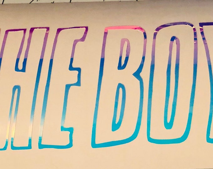 The Boyz Logo Decal