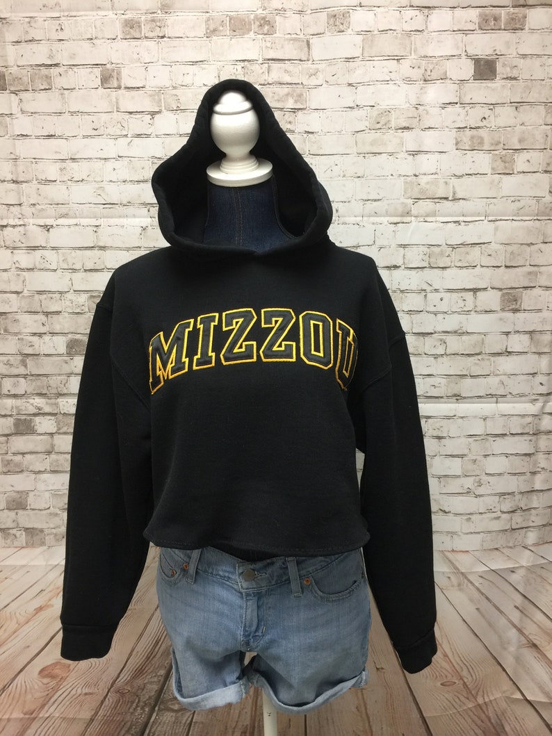 University of Missouri Cropped Hoodie\u2014Fits like SM