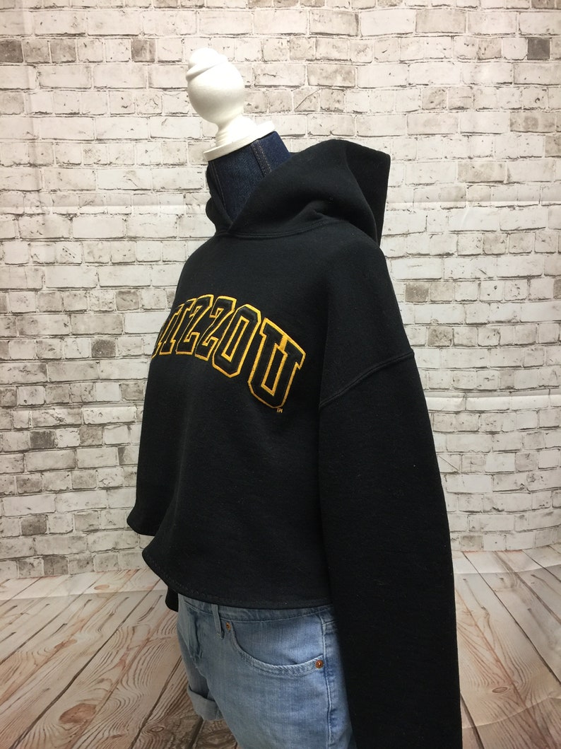 University of Missouri Cropped Hoodie\u2014Fits like SM