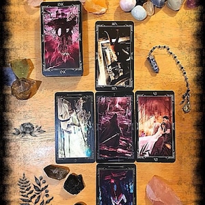 Lectura de cartas del Tarot/Cruz celta/Difusión de relaciones/Tarot profesional