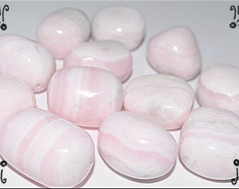 Roze Mangano Calciet tuimelde stenen