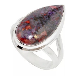 Sugilite Sterling Silver Ring