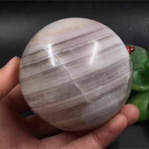 Purple Rainbow Fluorite Crystal Ball Sphere
