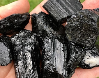 Rough Black Tourmaline