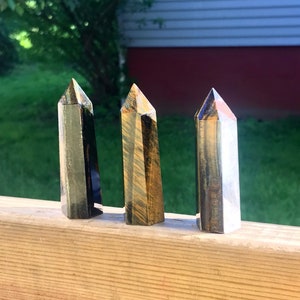 Tiger Eye Crystal Point