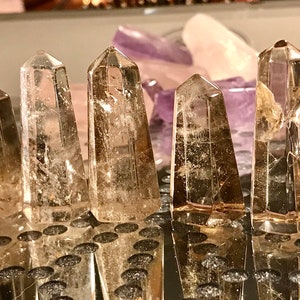 Baby Citrine Points