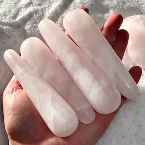 Pink Calcite Massage Wand