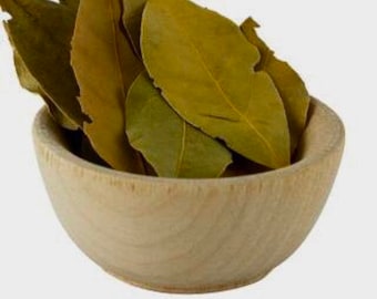 Hojas enteras de la bahía