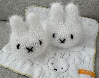 Miffy Bunny - Dish Scrubby | Handmade Crocheted Dish Cloth | Re-usable Sponge