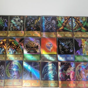 HOLO 70 Card Orica Set; Jinzo, Dark Magician, Summoned Skull, God Cards, Exodia, Blue Eyes White dragon