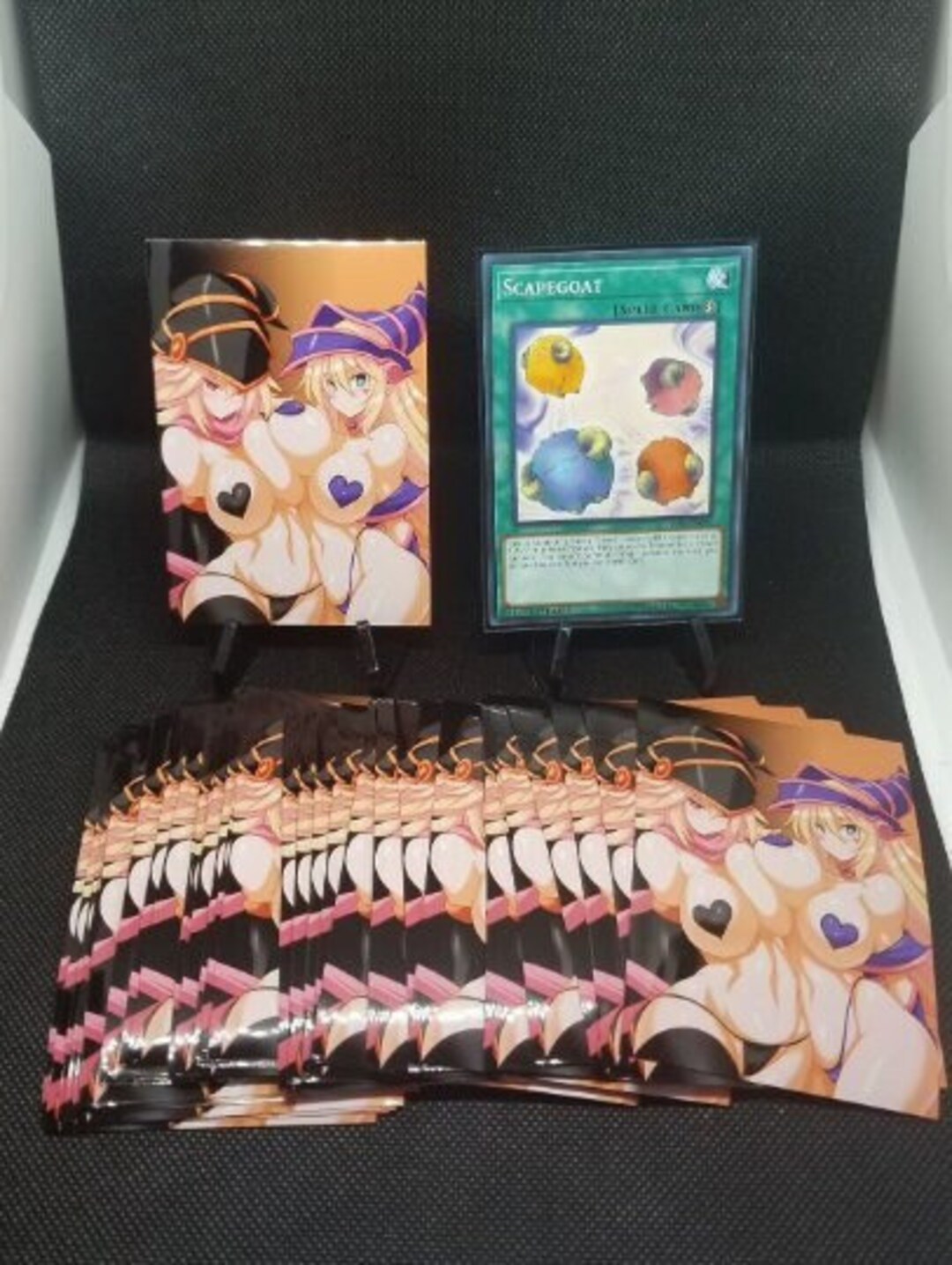 Card Sleeves Glossy Gagaga Girl and Dark Magician Girl Yugioh 50 Pack - Etsy