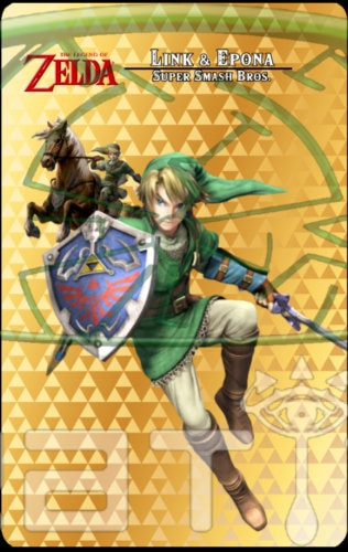 Super Smash Bros Link unlocks Epona BOTW Nfc Card Like Amiibo