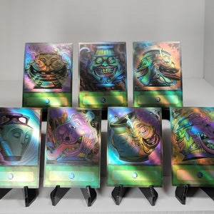 HOLO 7 Card Orica Set; Pot of greed