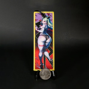 Cyberpunk Edgerunners Rebecca Llavero / Etiqueta Jet