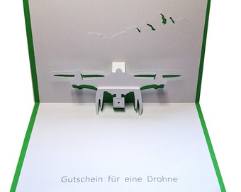 Gutschein für eine Drohne