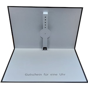 Gutschein für eine Uhr