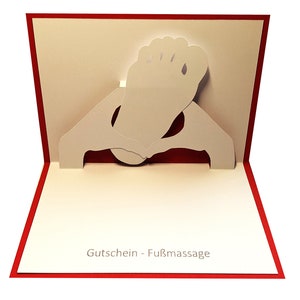 Gutschein - Fußmassage