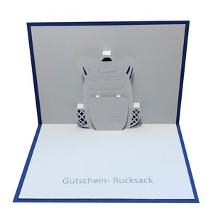 Gutschein - Rucksack, Wanderrucksack, Fahrradtasche, Schulrucksack