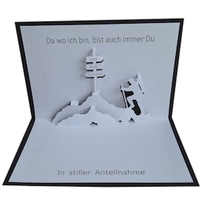 Trauerkarte, In tiefer Anteilnahme, Verstorben, Trauer, Tod
