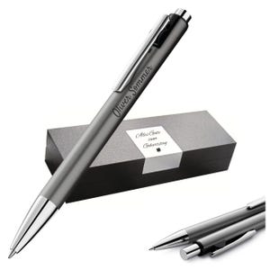Caneta Esferográfica Pelikan Jazz® Snap Metallic K10 Platinum – Personalizável com nome, um presente único.