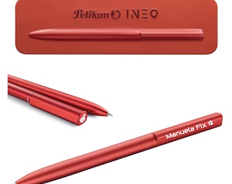 Stylo à bille Pelikan Ineo® Elements K6 rouge avec gravure cadeau stylos uniques avec nom cadeaux personnalisés personnalisés
