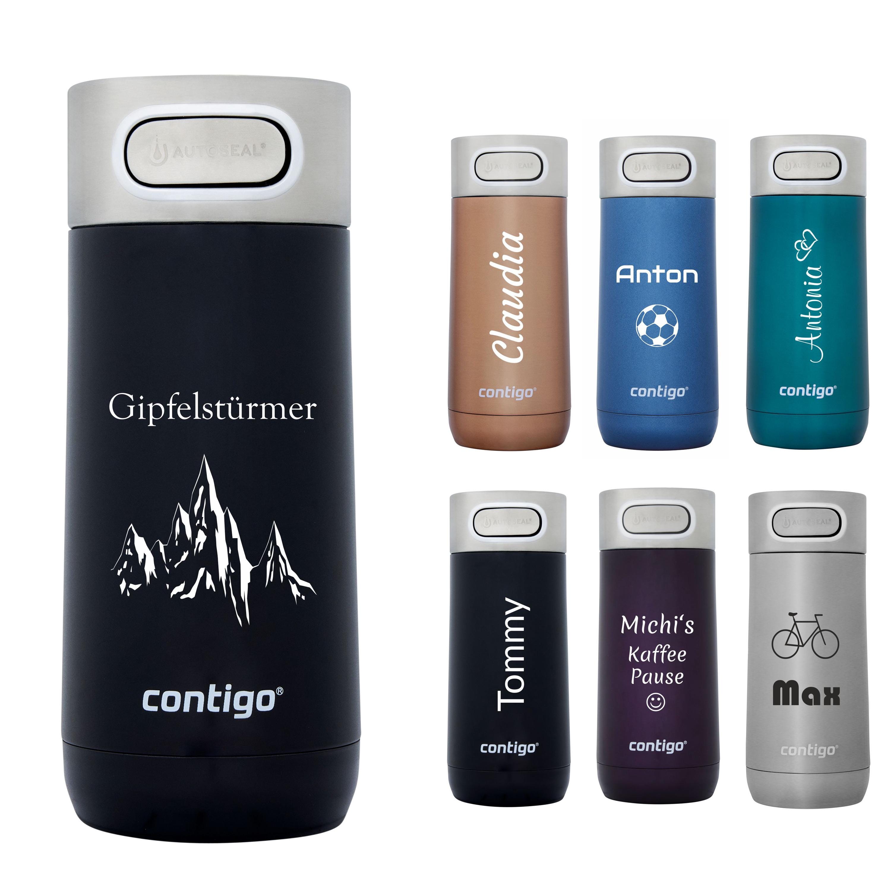 Contigo Transit Autoseal Travel Mug – 470ml Stainless Steel Leakproof Tumbler, Biscay Bay - View #5