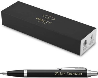 Parker IM Core Ballpoint Pen Matte Black With Engraving