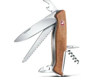 Victorinox Work Champ Victorinox Large Pocket Knife Ranger Wood 55