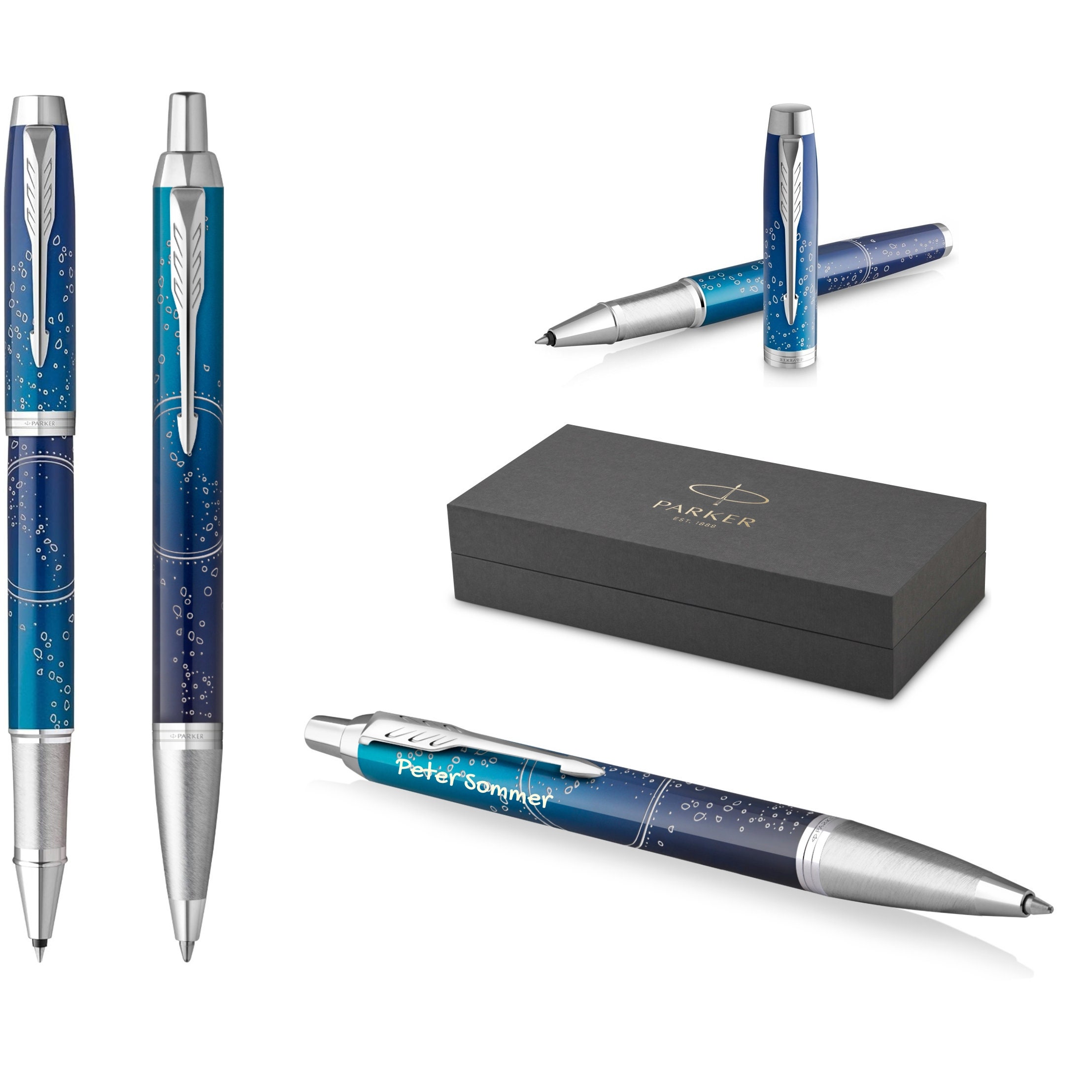 PARKER® IM Premium Writing Set Rollerball Pen and Ballpoint Pen