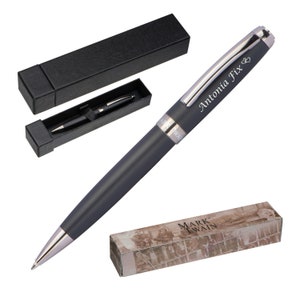 MARK®TWAIN ballpoint pen with box | personalized engraving | metal | personalized birthday gifts