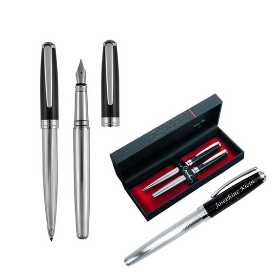 未使用【万年筆セット 10本】Envolee Pierre Cardin Vintage Red PIERRE CARDIN 15 Piece Pen Set Red & Silver | eBay