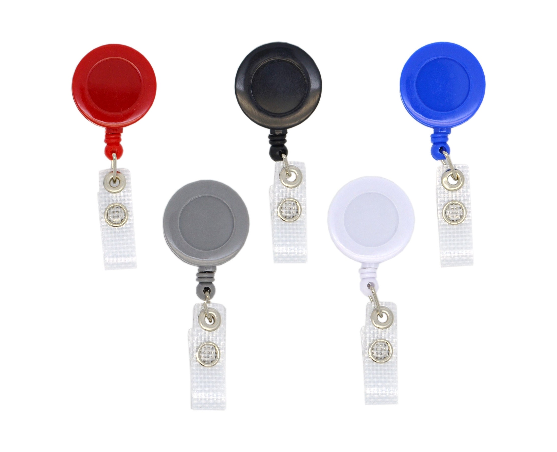 Heavy Duty Personalised Metal Retractable Badge Reel Key Yo-yo